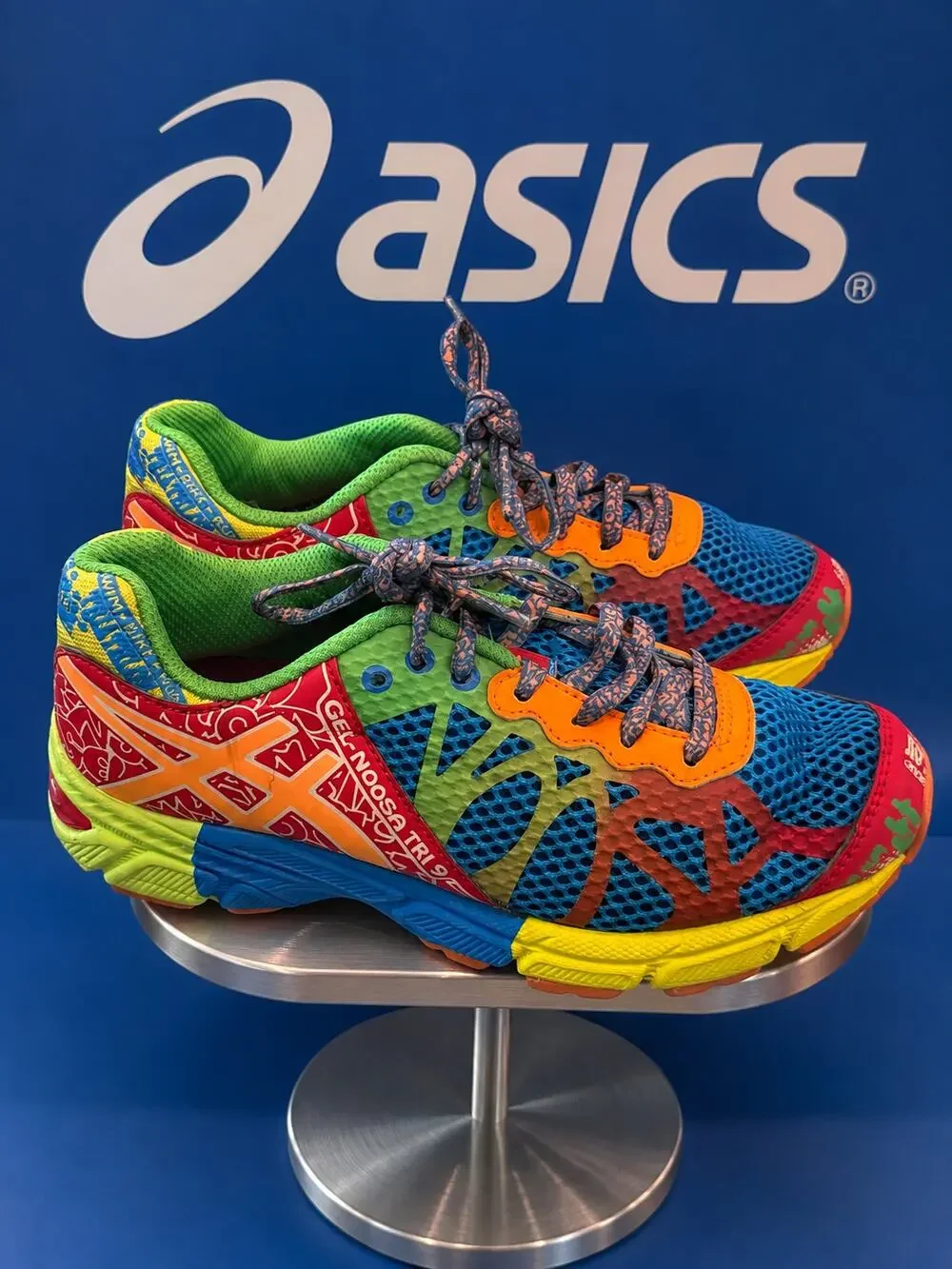 ASICS GEL-Noosa Tri 9 C401N Multicolor Running Shoes Big Kids Youth 2